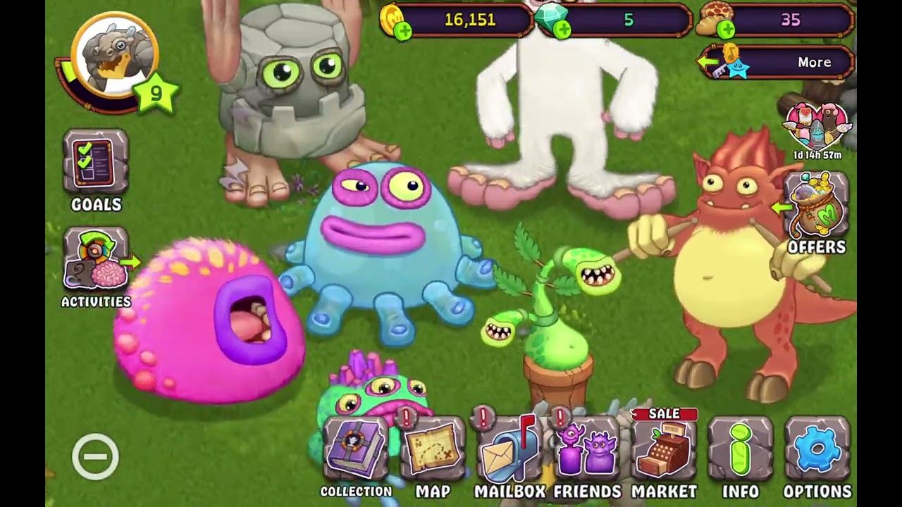 Monsters can sing? My singing monsters episode 1