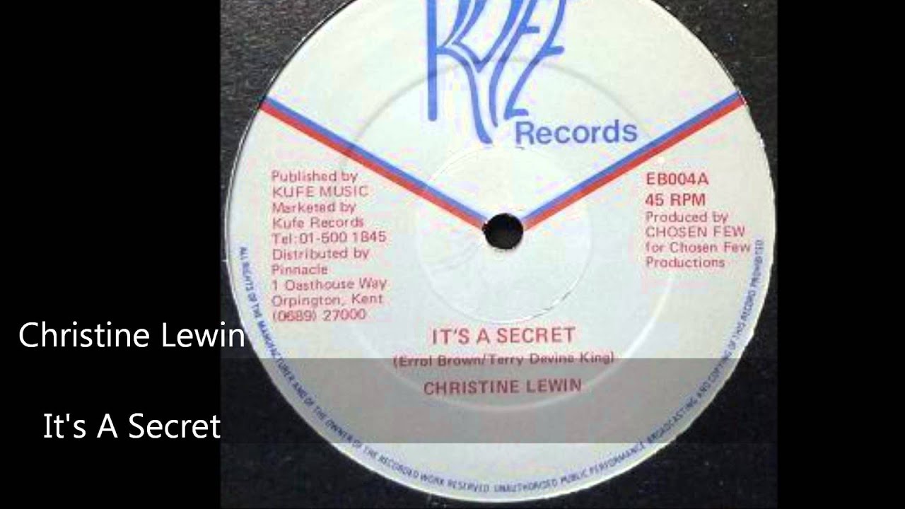 Christine Lewin / It's A Secret
