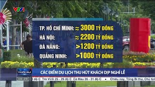 Tourist attractions attract visitors during the holidays