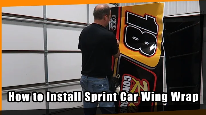 How to Install Sprint Car Wing Wrap the Easy Way.