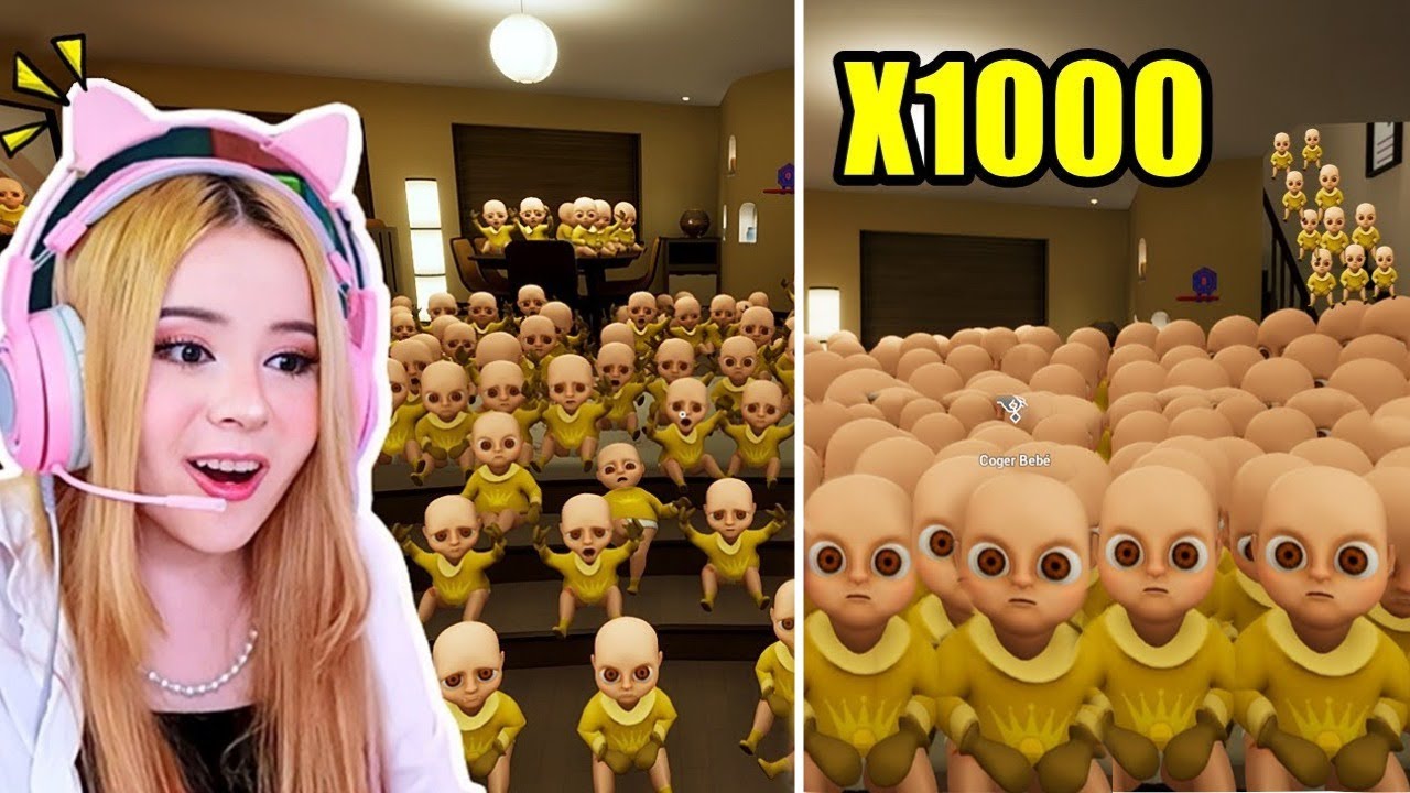 30 MINUTOS DE MUCHOS BEBÉS DEMONIOS 😱 The Baby In Yellow