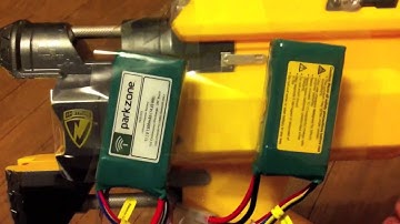 Nerf Stampede super mod - 22.2 volts: