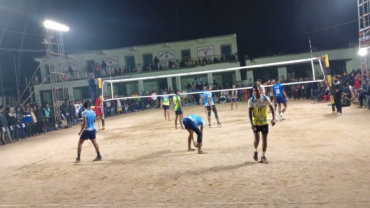 🏆🏐🏆 BBSR,(SPORTS HOSTEL) vs BBSR,(TELUGU RAINBOW) VOLLEYBALL MATCH 🏆🏐🏆 AUDIENCE FIRE 🔥🔥🔥🏆🏐🏆