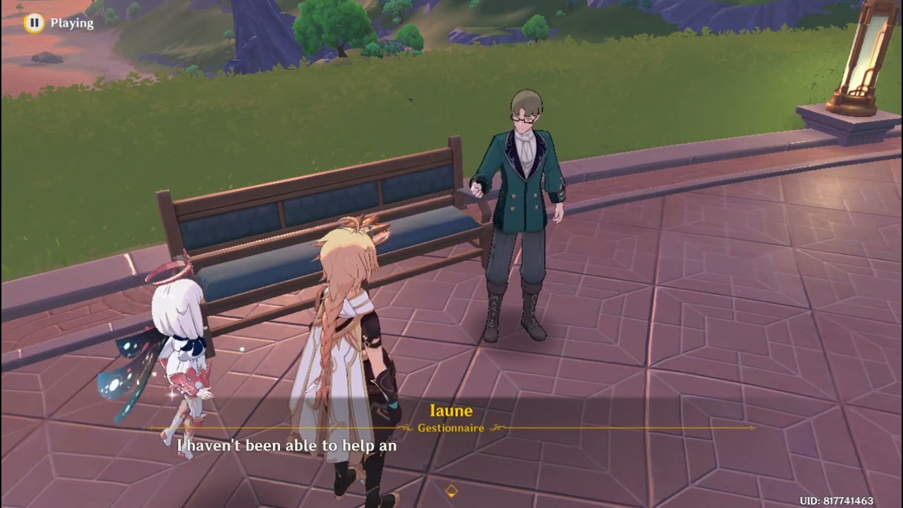 Genshin Impact - Fontaine Commission - What Is The Meaning Of Work? - Gull Version