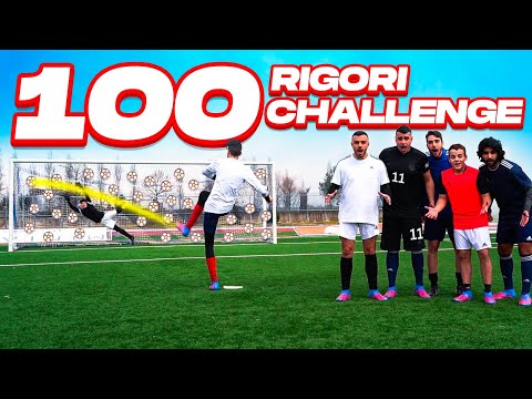 ⚽ 100 RIGORI CHALLENGE con gli ELITES! | FOOTBALL CHALLENGE