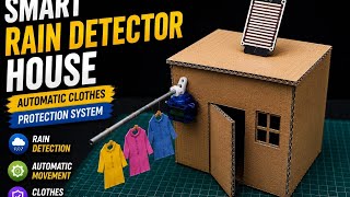  Automatic Clothes Protection System using Arduino ☔