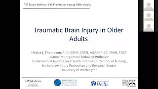 Tbi Topics Webinar Tbi U0026 Fall Prevention Among Older Adults