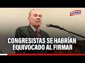 🔴🔵Rospigliosi sobre firmas : “En algún punto alguien se ha equivocado y ha arrastrado a los demás”
