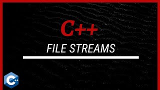 C++ Tutorial [22] - Basic File Streams