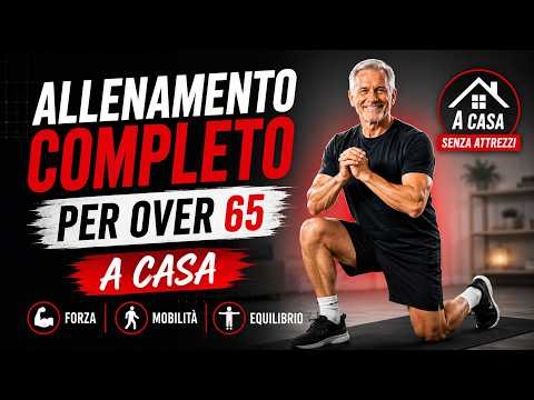 COMPLETE WORKOUT FOR OVER 65s (Strength, Balance, and Mobility at Home)