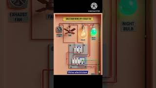 Complete Room Wiring with Exhaust Fan ⚡ | Fan, Bulb &amp; Switch Board Full Setup 🔌