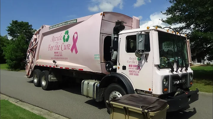 Red Oak Sanitation- Mack MRU McNeilus Rear Loader - the 148