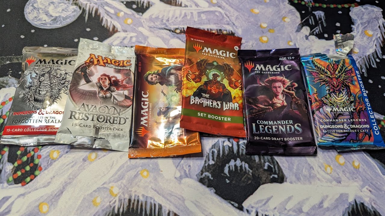 2023 Magic The Gathering Booster Pack Advent Calendar Day 7 - YouTube