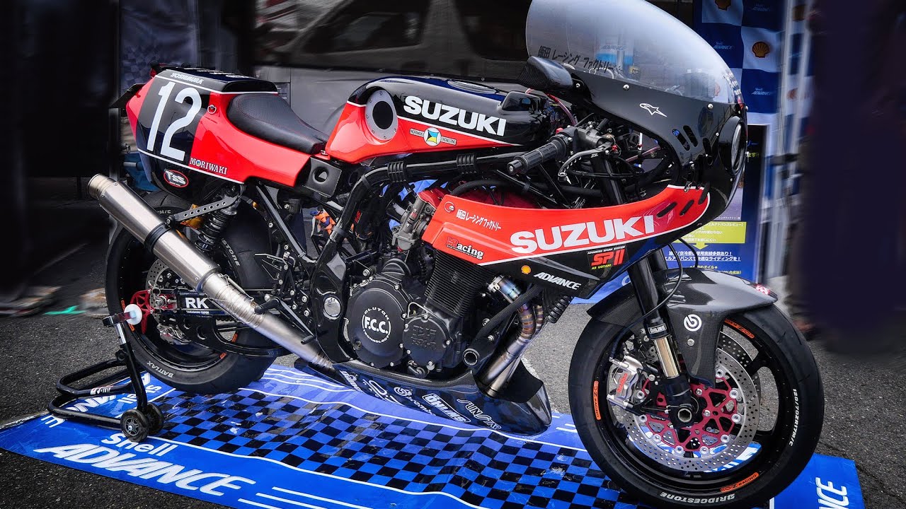 SUZUKI GS1200SS Custom Bike by 飯田レーシングファクトリー - YouTube