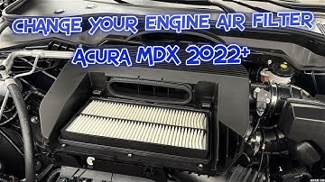 How to Replace Your Engine Air Filter - Acura MDX 4th Gen (2022, 2023, 2024, 2025)