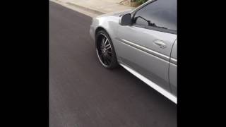 My old car Pontiac grand prix on 22 inch rims 2003 Pontiac Grand Prix Rims