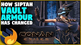 SIPTAH ARMOUR WORTH IT ANYMORE? VAULT/DELVING CHANGES | Conan Exiles | Age Of Sorcery