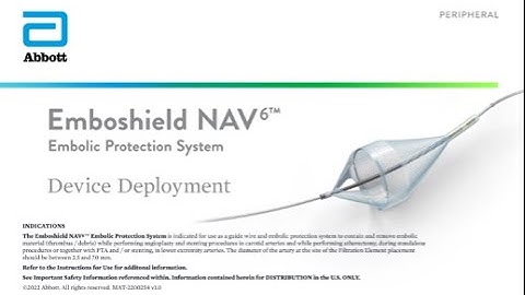 Device Deployment | Emboshield NAV6™ Embolic Protection System