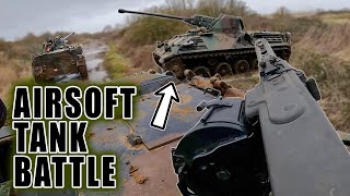 Using Tanks In The Most Epic Airsoft Battle Ever !!! screenshot 5