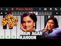 Main Agar Kahoon (Om Shanti Om) Shahrukh Khan Mobile Perfect Piano Tutorial by Piano Buddy.