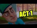 Hello neighbor FULL GAME Act 1