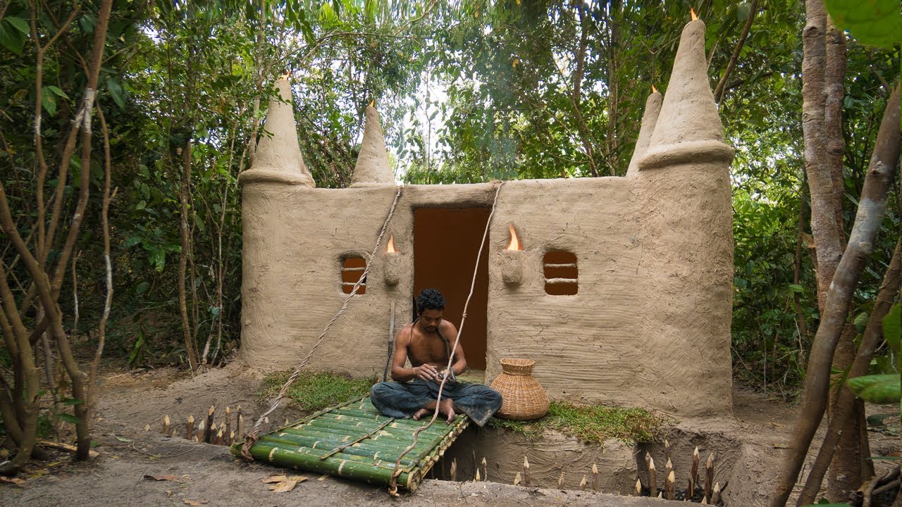 Build Cob House Castle by Ancient Skills