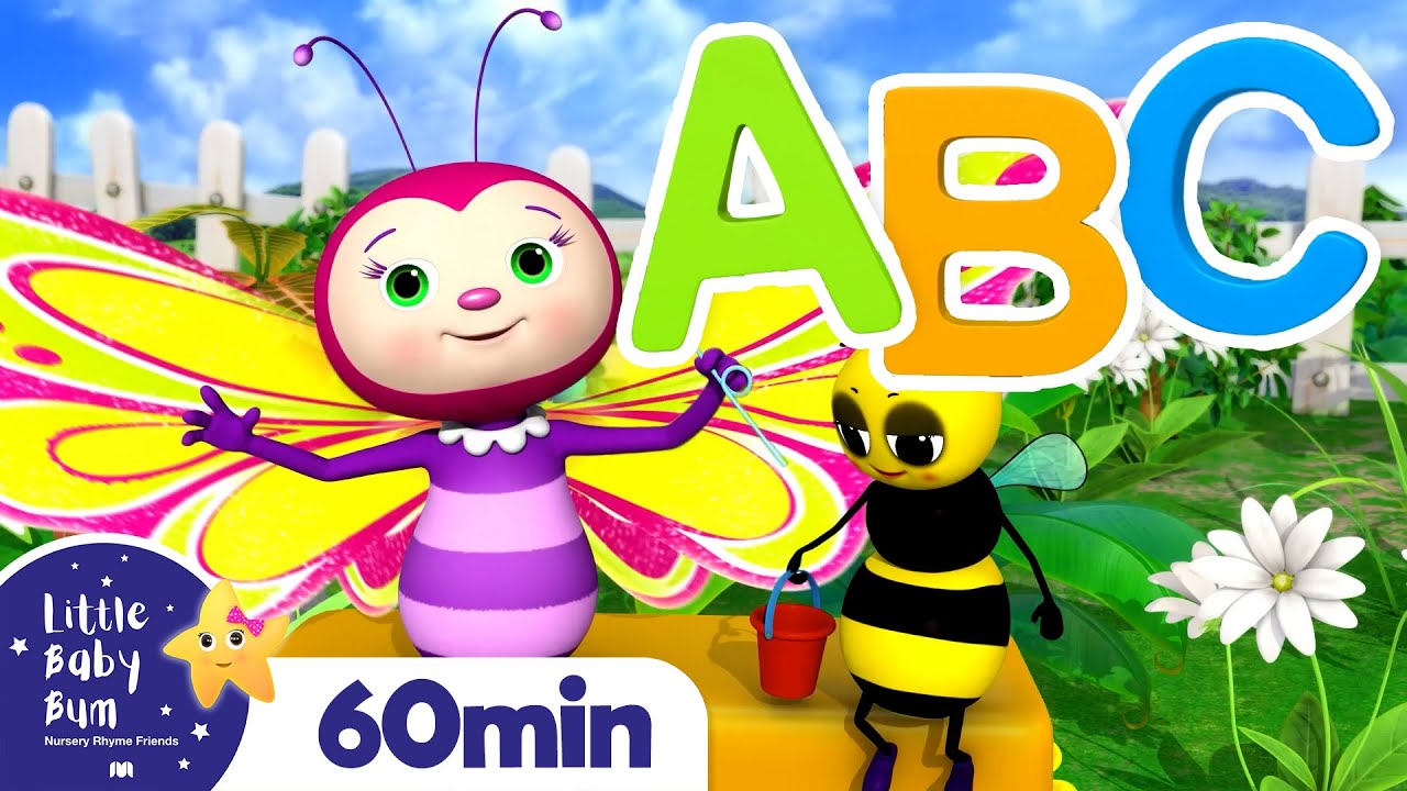 ABC Butterfly Song +More Nursery Rhymes and Kids Songs Little Baby