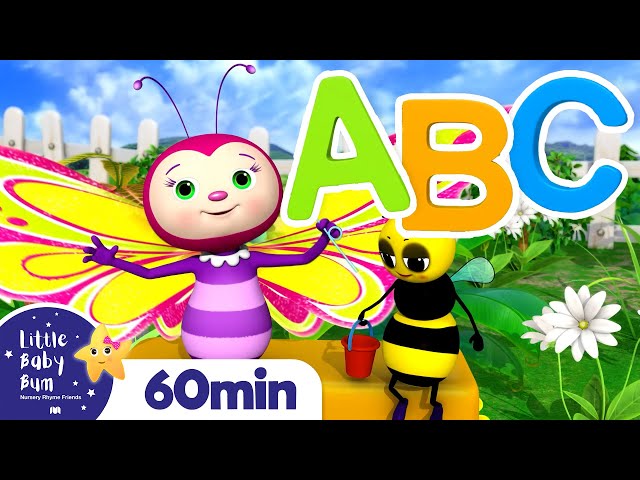 ABC Butterfly Song +More Nursery Rhymes and Kids Songs | Little Baby Bum class=