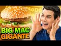 FIZ UM HAMBÚRGUER GIGANTE (BIG MAC)