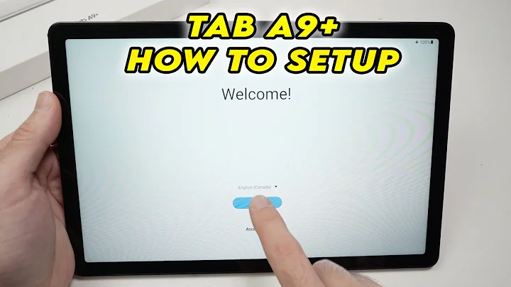 Samsung Tab A9+ : How to Fully Setup