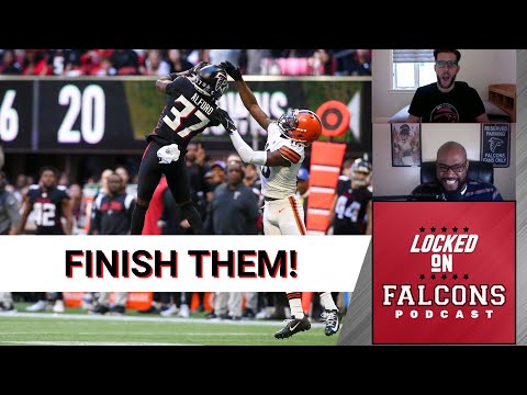 Atlanta Falcons Defense & Run Game Finish Cleveland Browns in 23-20 Win! With Guest Allen Strk