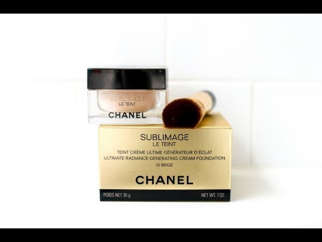 Chanel Sublimage Le Teint Ultimate Radiance-Generating Cream Foundation - #  40 Beige 1 oz Foundation 