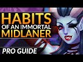 This is THE BEST MID Hero to GAIN MMR - How to STOMP with Queen of Pain - Dota 2 Midlane Tips Guide