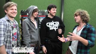 Bring The Noise UK - Hill Valley High Interviewed at Download Festival 2011