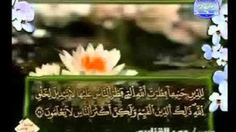 سورة الروم كاملة الشيخ عمر القزابري