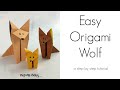 How To Make Easy Origami Wolf A Step By Step Tutorial How To Make Easy Origami Wolf A Step By Step Tutorial