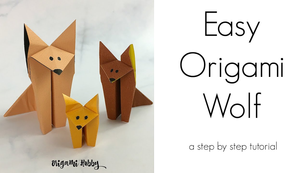 Origami Wolf Instructions