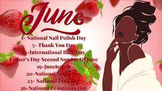 June Gentle Summer Vibes Holidays June Ambiance Background Watch