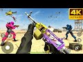 FPS Robot Shooting Game🔥| Bomb Defuse Mode Basecamp Fire Level 1-5 Gameplay