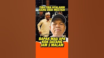GAK HABIS PIKIR!! MAU MINTA TOLONG KANG DEDI MULYADI TAPI NYALAHIN KDM #dedimulyadi #kdm