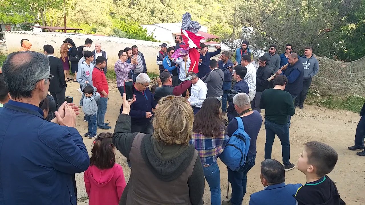 Bodrum çömlekçi köy düğünü gelin alma