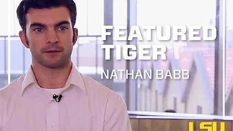 LSU Featured Tiger, Nathan Babb