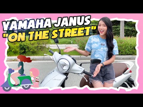 An Vy cùng Yamaha Janus “on the street”