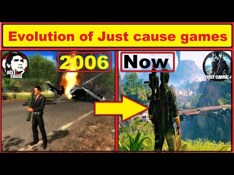 Evolution of Just Cause Games.