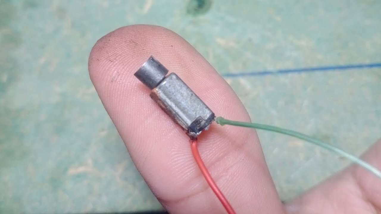 World smallest dc motor work😱