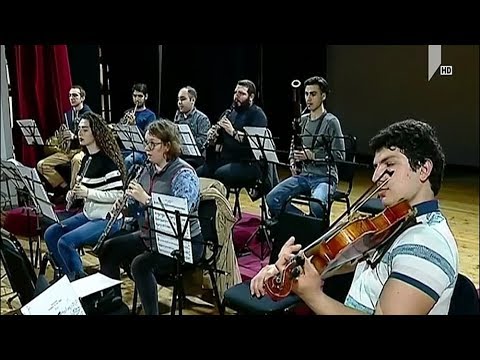 მზადება საპრეზენტაციო კონცერტისთვის