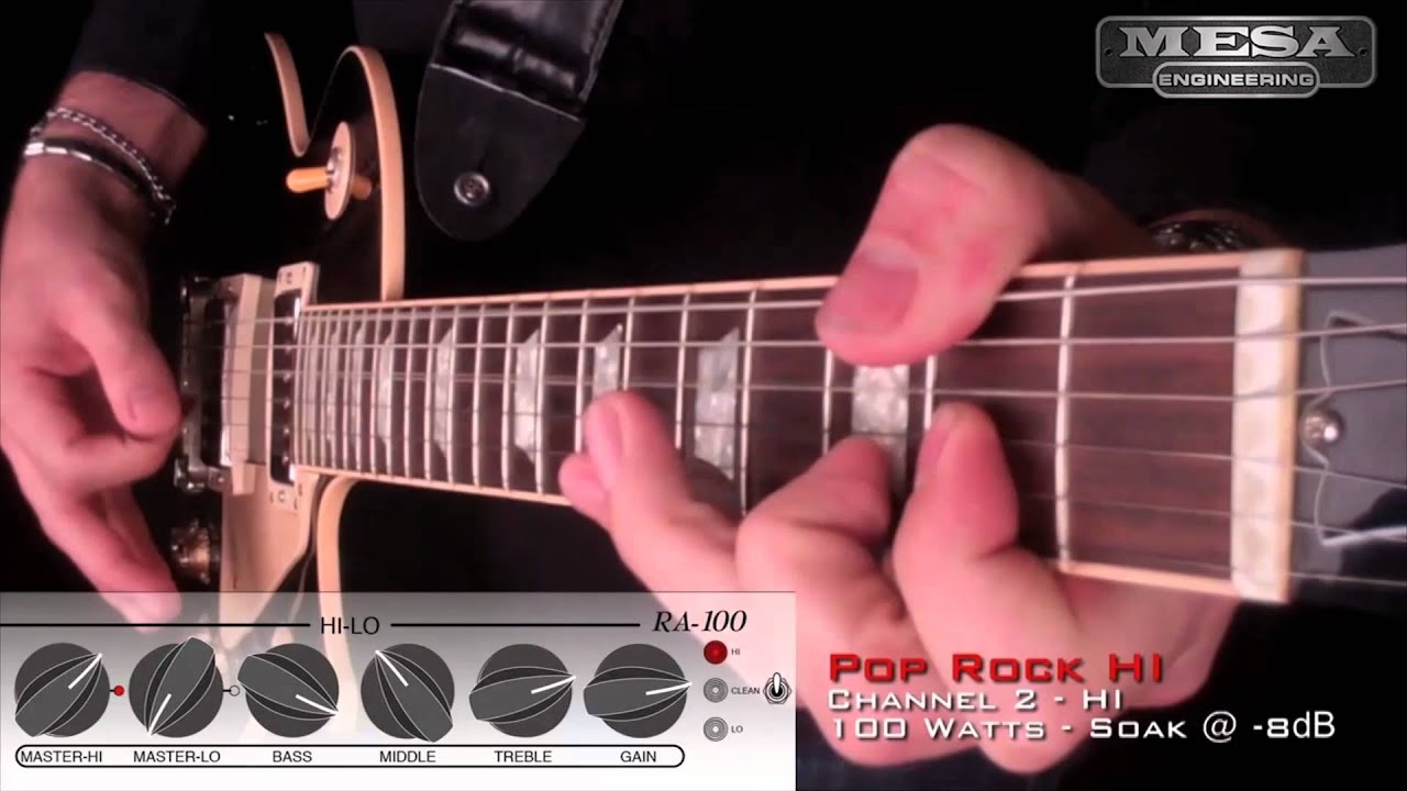 Mesa Boogie Royal Atlantic RA-100, Sounds -- Pop Rock HI (6 of 8) | Full Compass