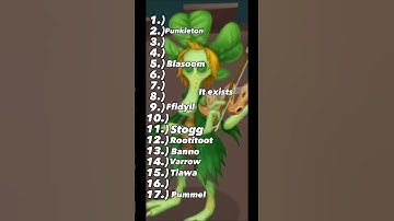 Ranking all calamity island monsters #mysingingmonsters #msm #fanmade #calamity #toiletseatsanitizer