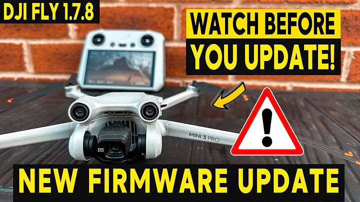 DJI MINI 3 Pro | DJI FLY 1.7.8 & NEW FIRMWARE UPDATE V01.00.0400! MUST WATCH