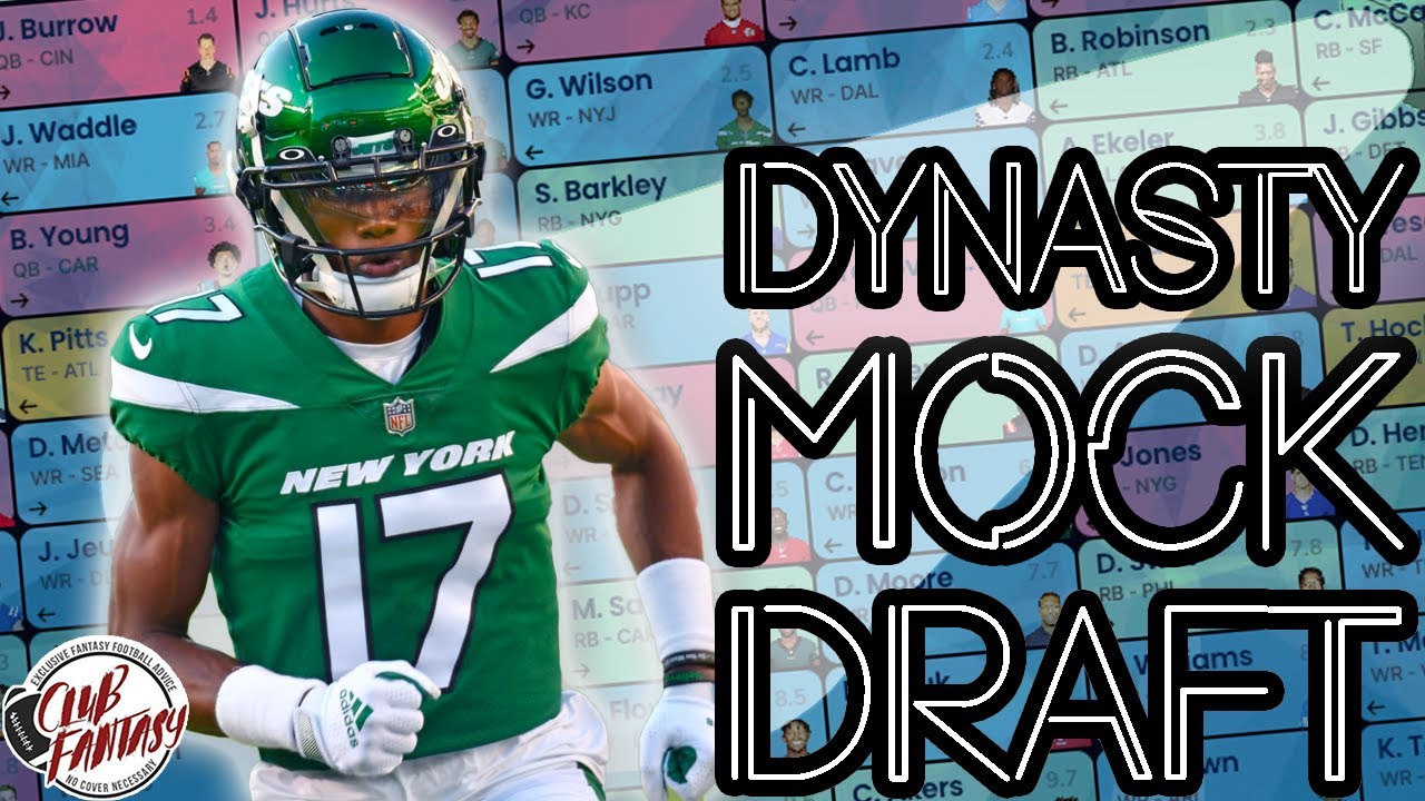 2023 Dynasty Startup Fantasy Football Superflex Mock Draft YouTube